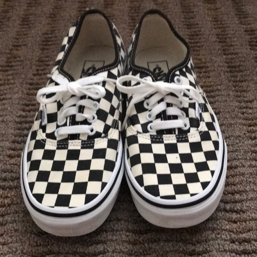Checkered vans
